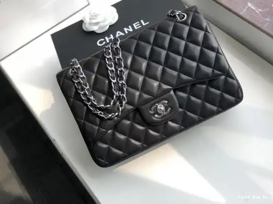 First Bag Ru FLAP BAG 30CM CHANEL 0706